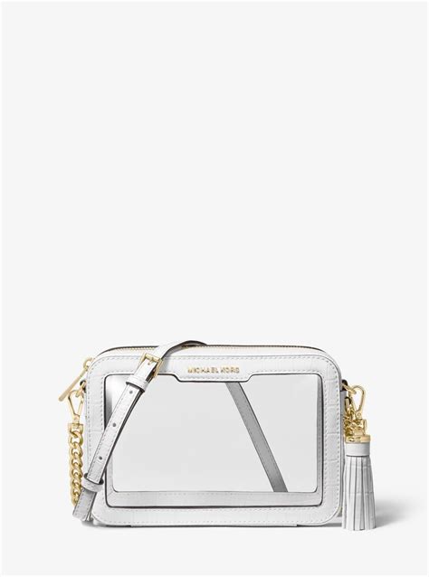 michael kors ginny clear crossbody|Michael Kors ginny crossbody.